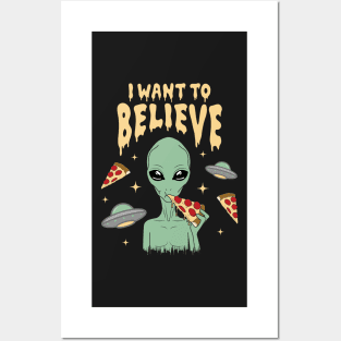 I Want To Believe - Alien Posters and Art
